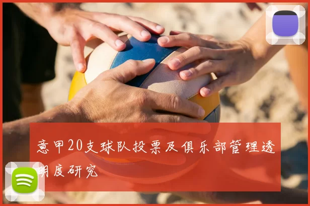 意甲20支球队投票及俱乐部管理透明度研究