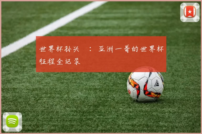 世界杯孙兴慜:亚洲一哥的世界杯征程全记录
